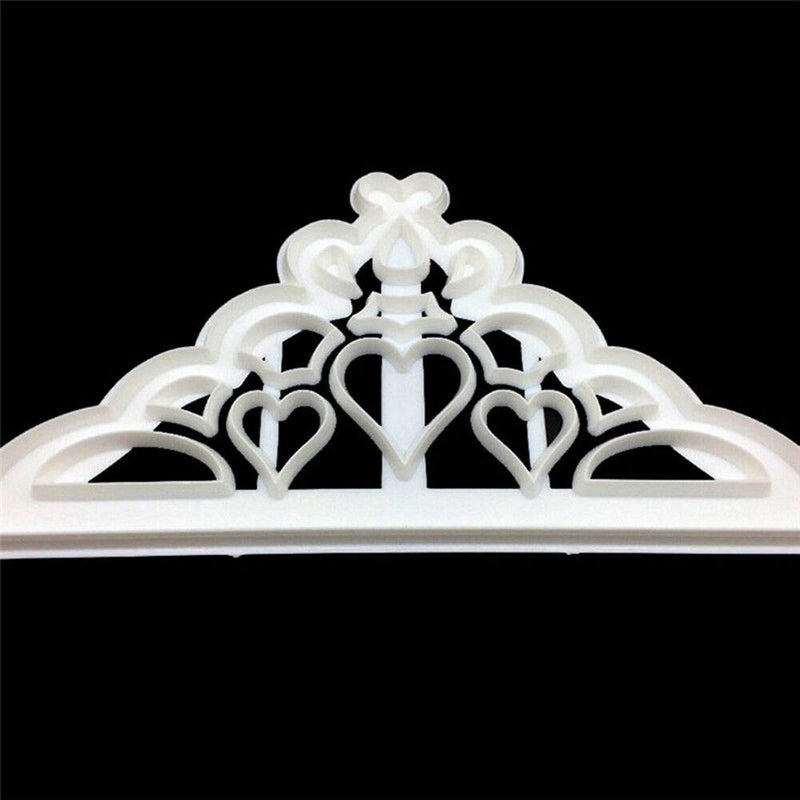 Wixine 2Pcs Crown Chocolate Mold Silicone Mold Fondant Pastry Baking Decor Tools - Image 5